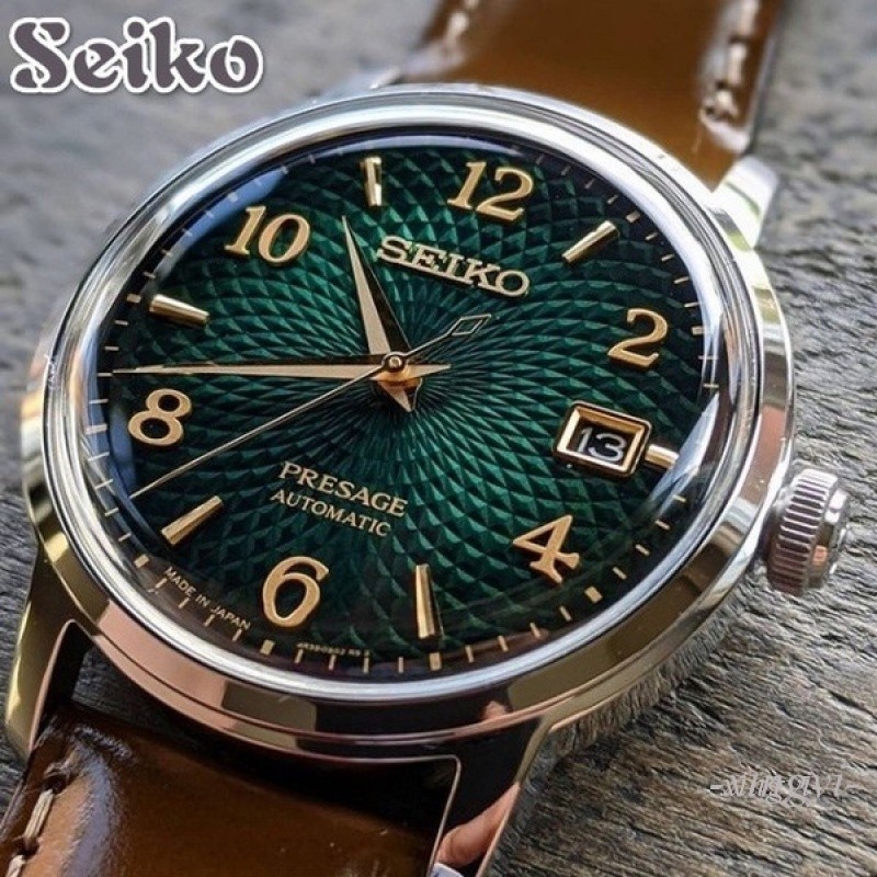 Seiko Men Watch Quartz Business Fashion Calendar Mens WatchLeather Strap SEO