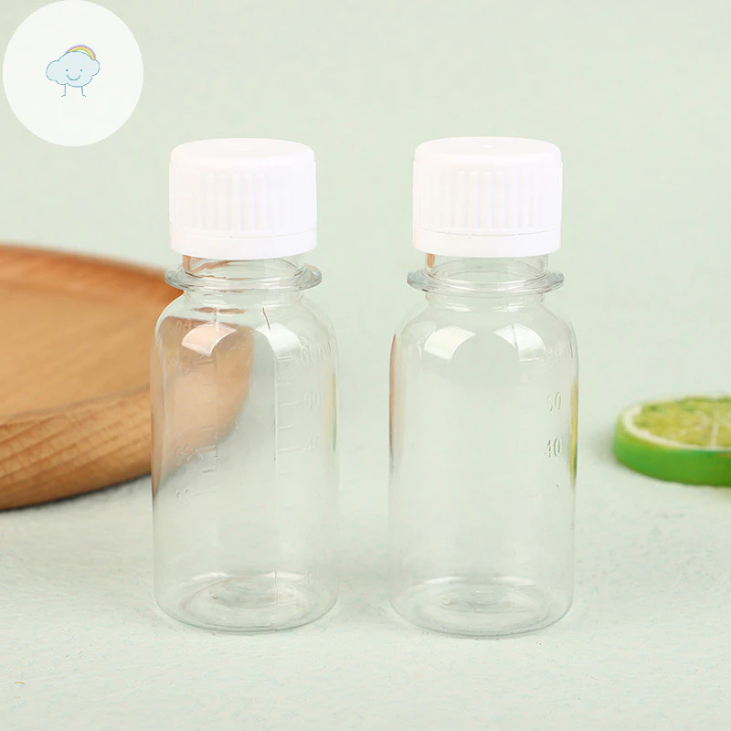 TWOE ขวดพลาสติก 60ML สำหรับใส่เครื่องดื่ม 5 ชิ้น thumbnail 3