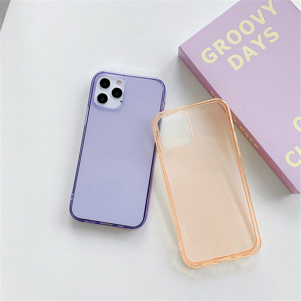 กรณีซิลิโคนสำหรับ for iPhone 13 14 11 12 15 Pro Max 6 7 8 14 15 Plus X XR Xs Max SE2 SE3 โปร่งใสตัวป้องกันกล้อง