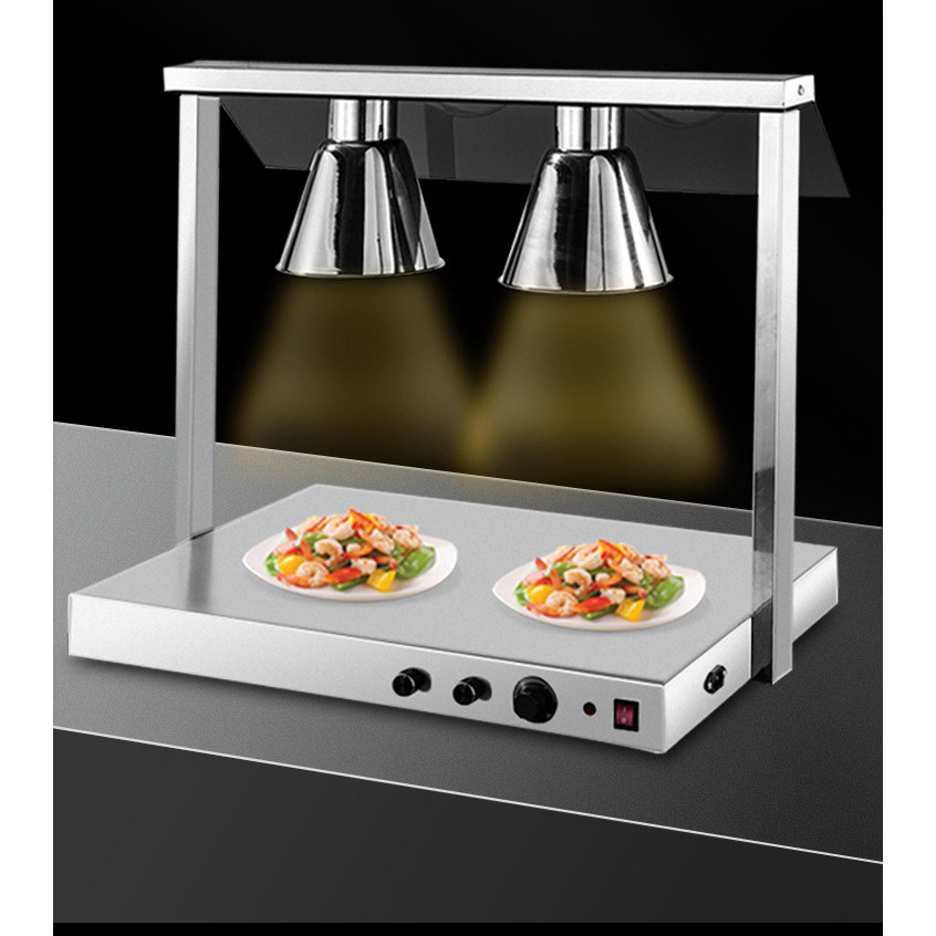 โคมไฟอุ่นอาหาร Food Warming Lampฉนวนความร้อนสำหรับบุฟเฟ่ต์ ใช้ในร้านอาหารโรงแรม