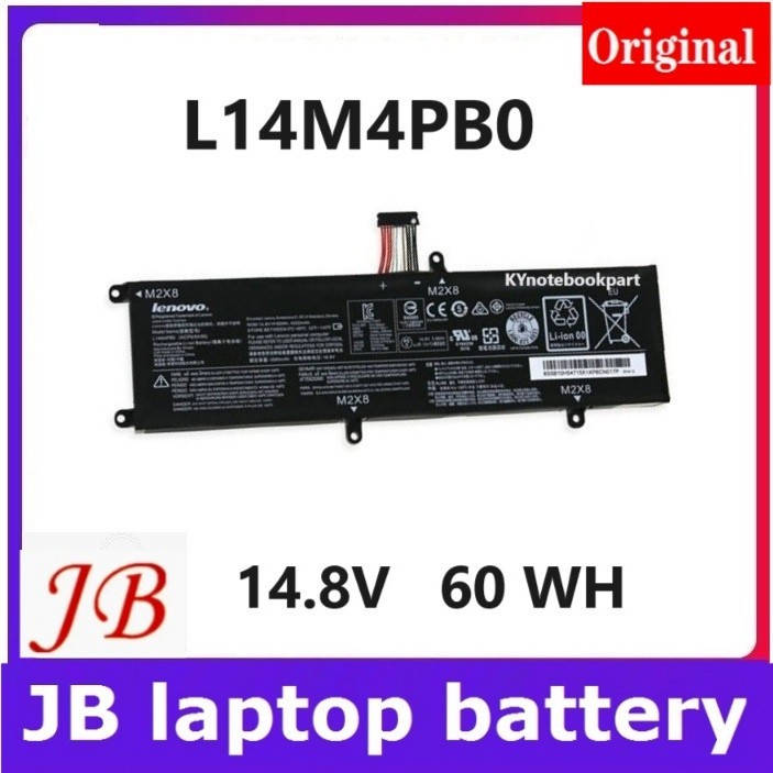 ✿BATTERY ORIGINAL LENOVO แบตเตอรี่ ของแท้ LENOVO Rescuer 14 15-ISK  L14S4PB0   L14M4PB0