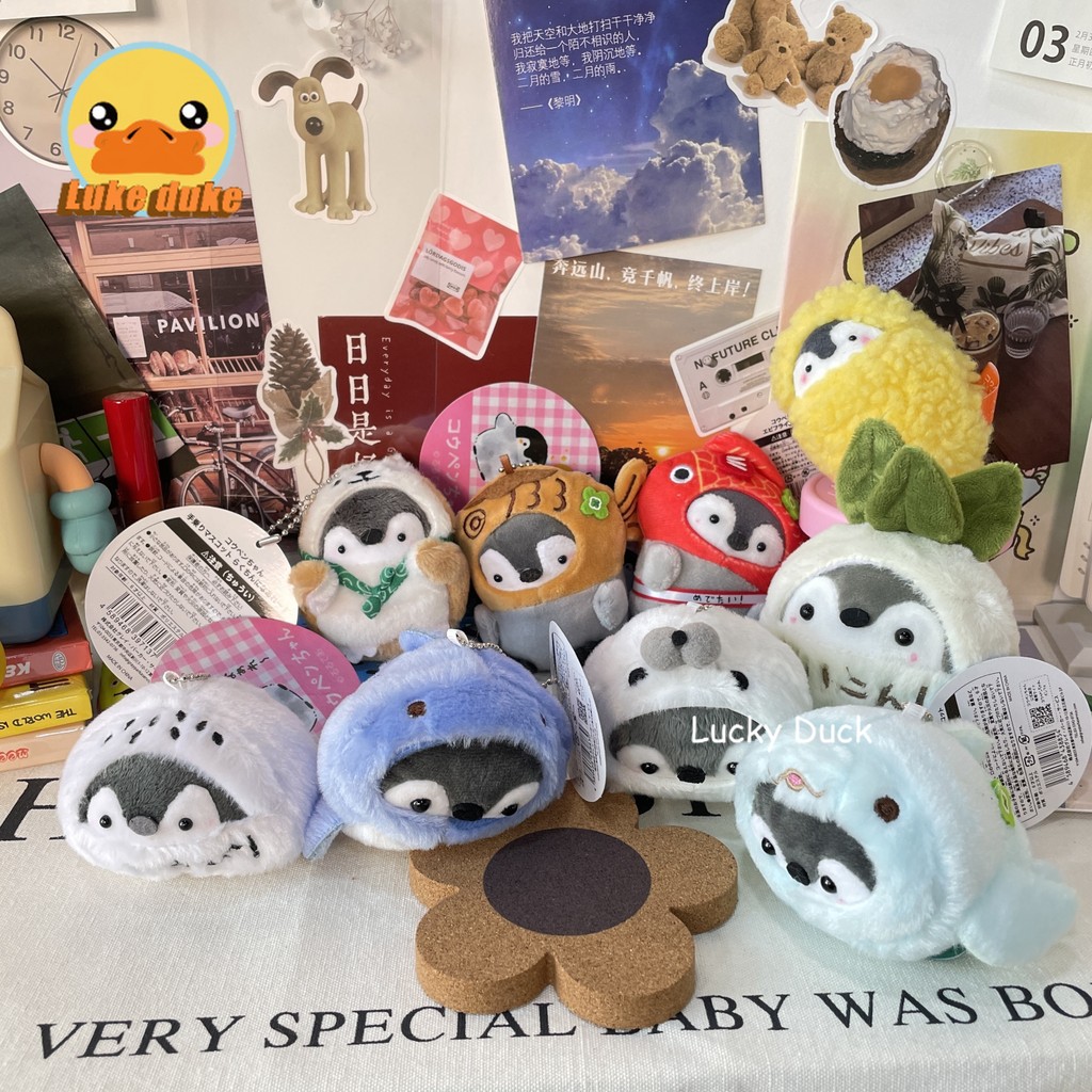 🔥พร้อมส่ง🔥พวงกุญแจเพนกวินน่ารัก  ตุ๊กตาน่ารัก เหมาะกับของขวัญ สําหรับนักเรียน กระเป๋านักเรียน