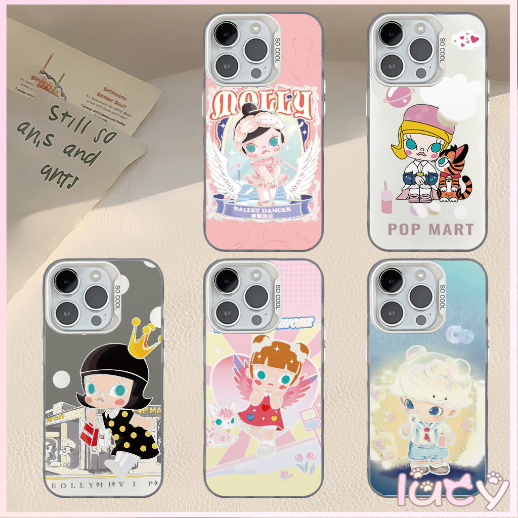 💕Lucy💕POPMART ใหม่ล่าสุดในตลาด เคสไอโฟน11Promax iphone15promax12 14 13 7Plus 8P XSMax ซิลิโคนุ่ม เคส