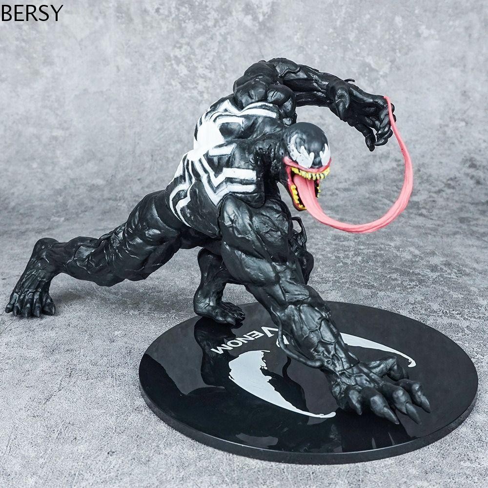 Bersy Spider-Man รูปของเล่น, PVC Collectible Venom Carnage Action Figure,เดสก์ท็อปอุปกรณ์เสริม Joint Movable Trinket รูปปั้น Venom ของเล่นสะสมภาพเคลื่อนไหวเครื่องประดับ