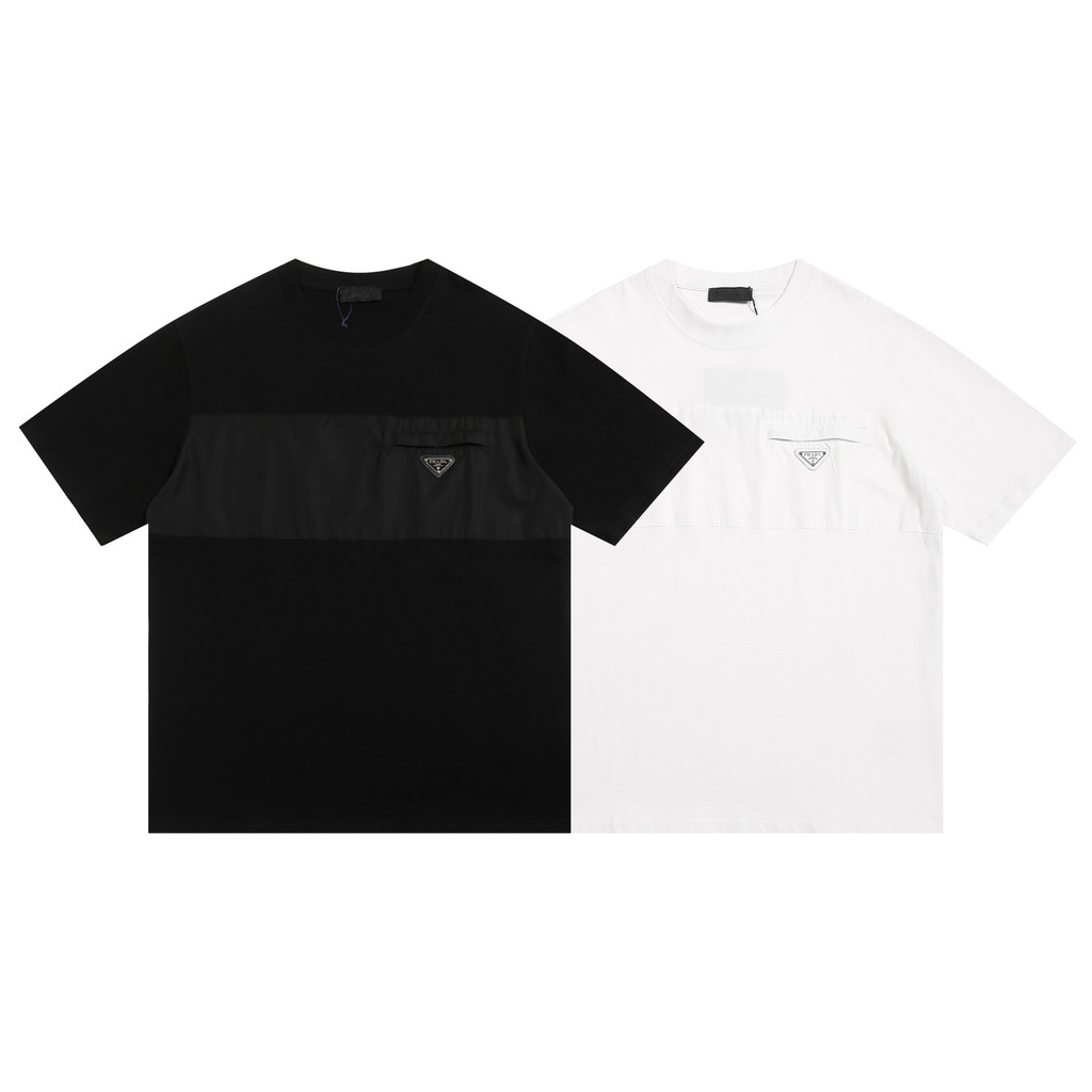 ราคา- เสื้อยืดลําลองทรงหลวมแฟชั่นแขนสั้นสําหรับผู้ชายและผู้หญิง