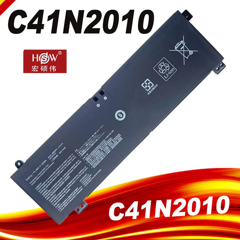 C41N2010 แล็ปท็อป Battery For ASUS ROG Strix G15 G513IC G513IE G513IH G513QC G513QE ROG Strix G17 G7