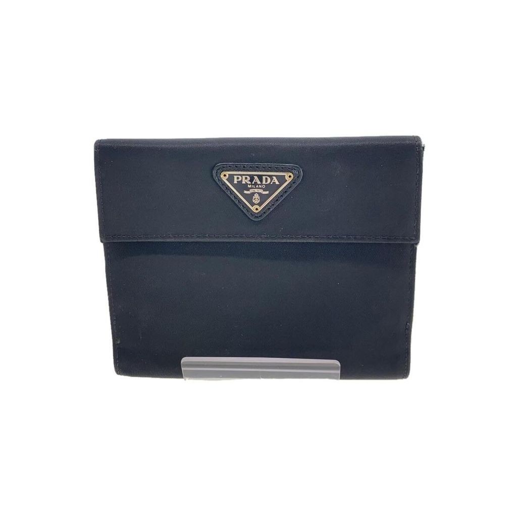 PRADA Wallet Nylon Women's Black Direct from Japan Secondhand 2342795578745