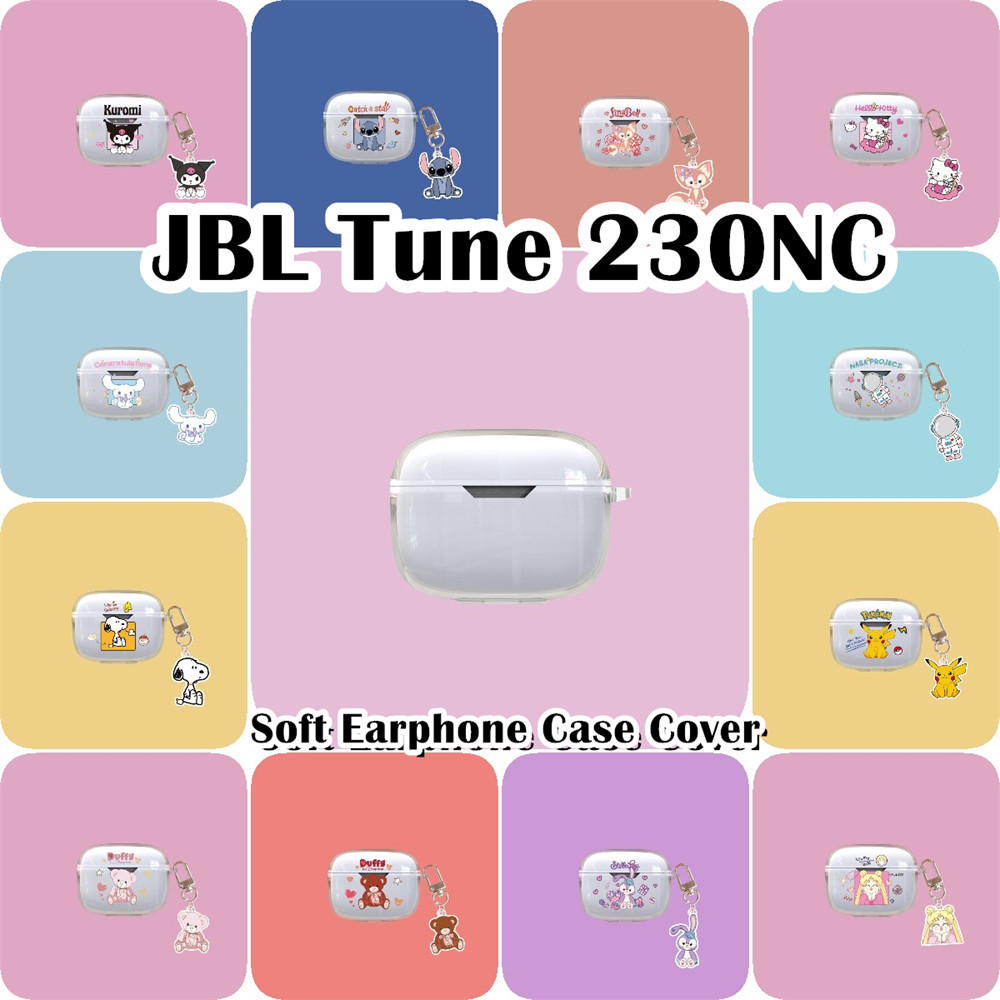 READY STOCK!นําไปใช้กับ JBL Tune 230NC/JBL Tune 230 เคส Case เคสหูฟัง น่ารัก ซิลิโคนนุ่ม เคส เคสหูฟัง