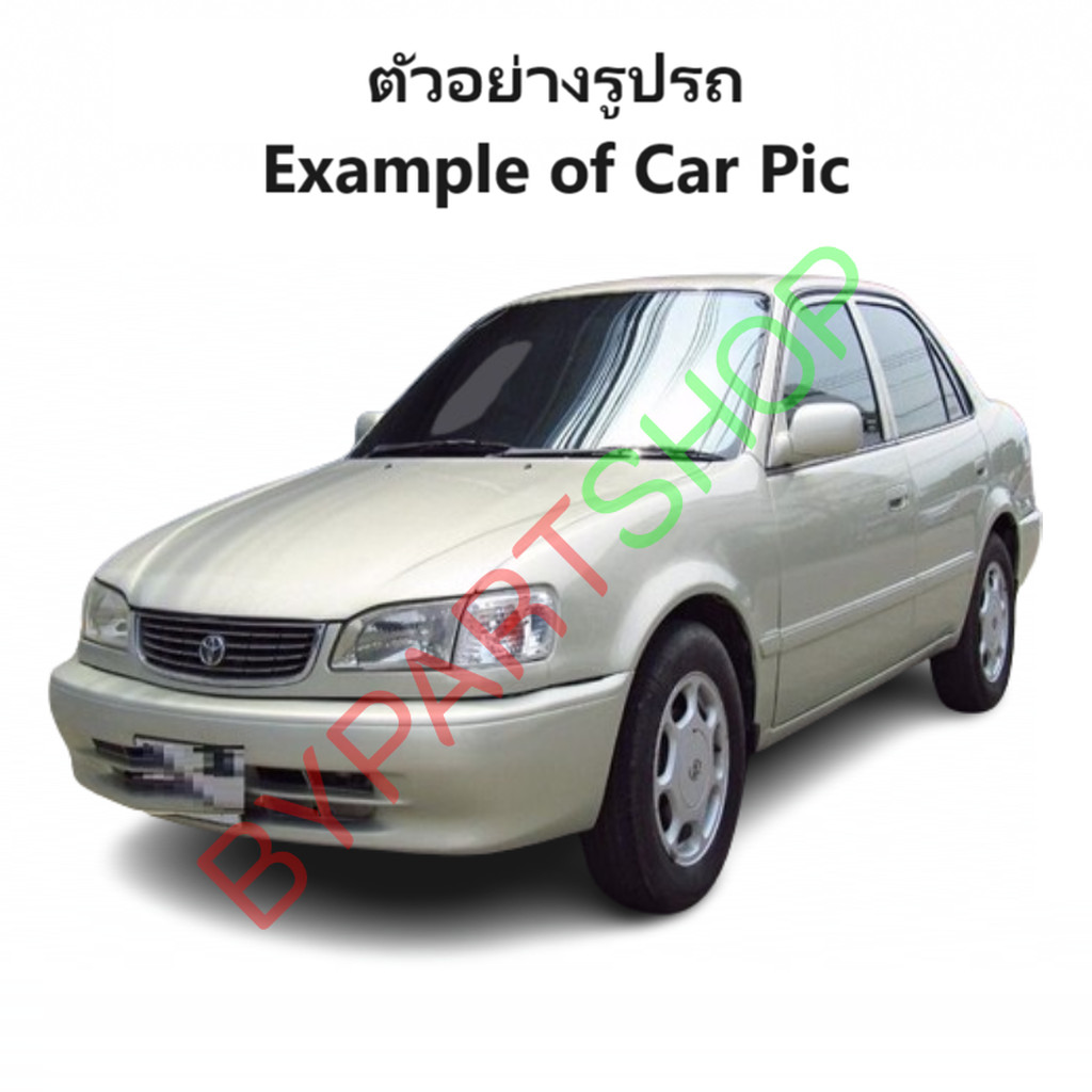 หม้อน้ำ TOYOTA COROLLA(โคโรล่า) EE/AE100-101-102-110-111-112 หนาพิเศษ 26มิล ปี1992-2001 เกียรกระปุก (ประกัน 6เดือน) - รูปที่ 6