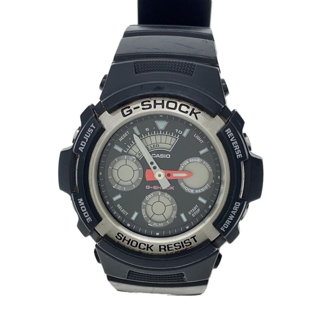 CASIO Wrist Watch G-Shock Chronograph Black Men's Quartz Direct from Japan Secondhand 2336011729097