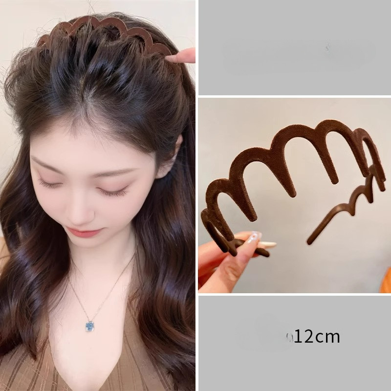 ที่คาดผมพลาสติกแฟชั่นแบบนุ่มสไตล์ฝรั่งเศสที่คาดผมที่คาดผม - รูปที่ 5