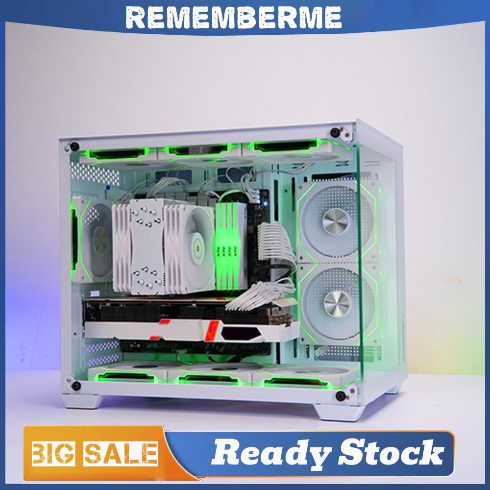 พัดลมเคส PC 120 มม. Infinite Mirror Effect 5V 3Pin ARGB 4Pin PWM Case Cooler Fan