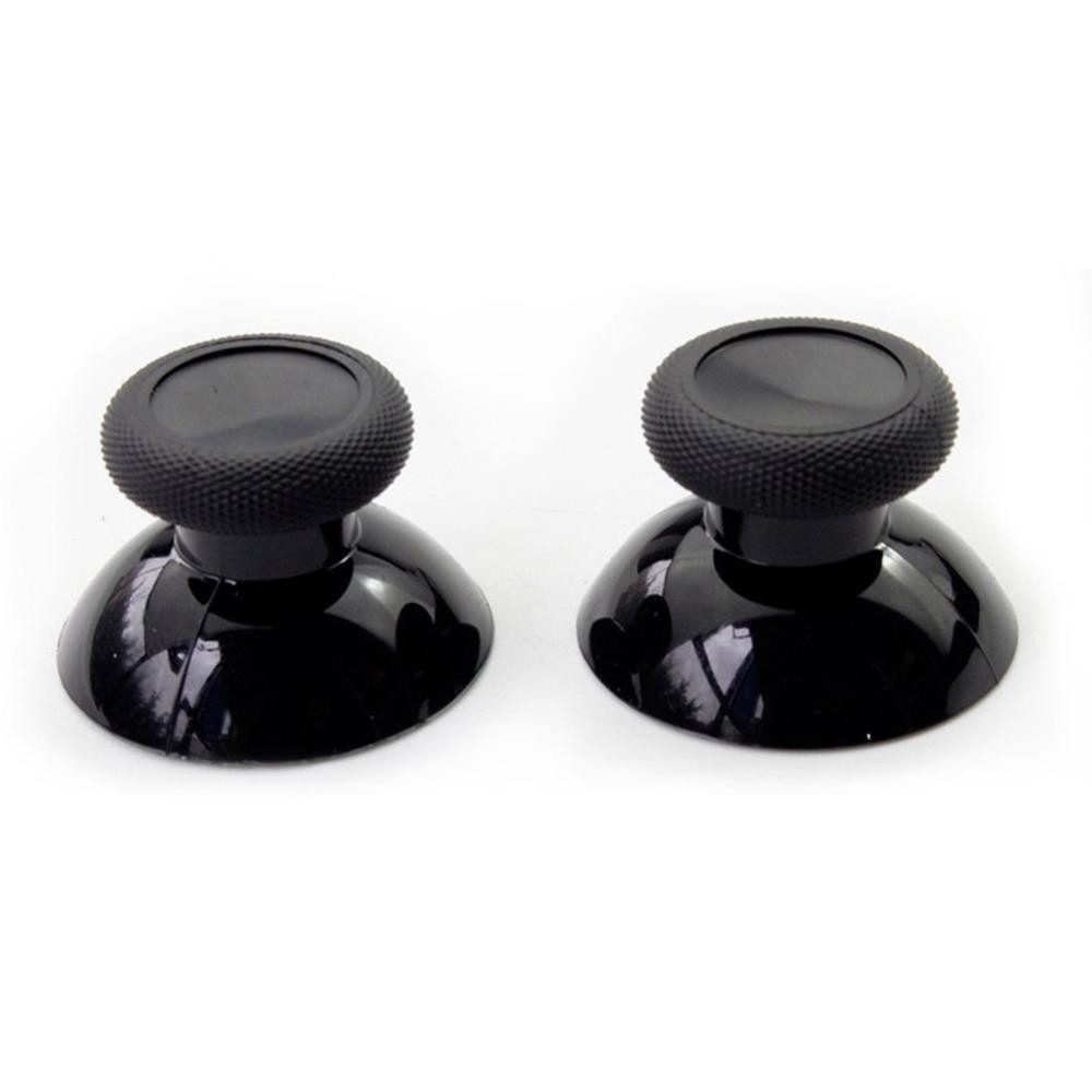 Openmall 10 ชิ้นเปลี่ยน Analog Thumbstick Thumb Stick สําหรับ xbox Series 360 One Controller ซิลิโคนสีดํา Thumbstick Grips หมวกชุด D2L1
