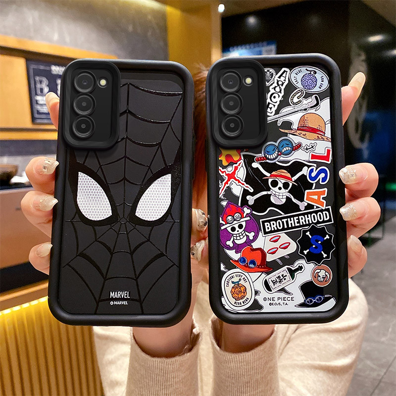 เคส samsung s21 fe s20 fe s21 a02s A03s กรณี การ์ตูนเคสโทรศัพท์กันกระแทกสําหรับ