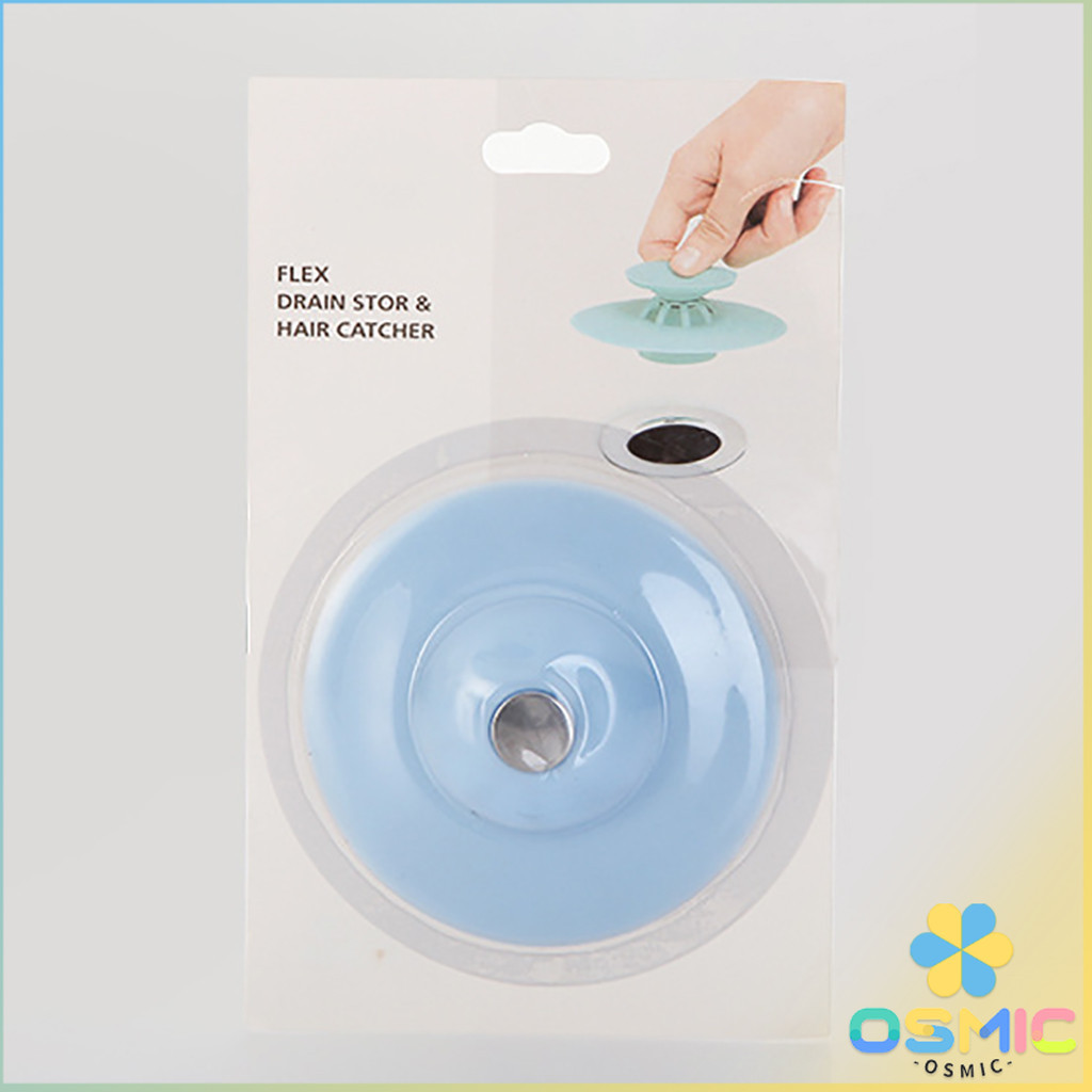 MIC จุกปิดท่อ ที่ปิดท่อน้ำทิ้ง กรองเส้นผม ป้องกันท่ออุดตัน ฝาปิดท่อดักจับสิ่งสกปรก flex drain store & hair catcher - รูปที่ 5