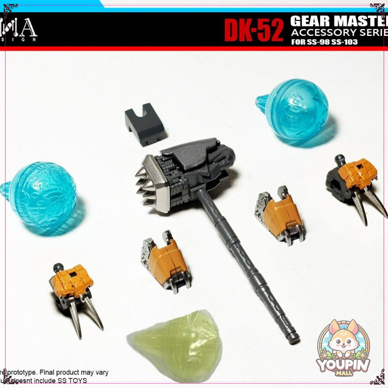 [คลังสินค้าพร้อม] Dna DK-52dk52 SS98 ss103 Yellow Leopard Rhino Warriors ถึง 7 Pillars อัพเกรดแพคเกจ