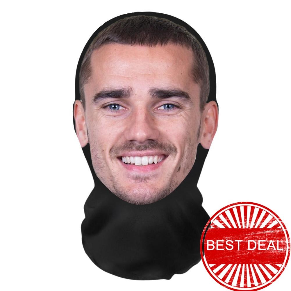 ตลก Haaland 3d พิมพ์หน้ากาก Balaclava หมวก Windproof Tricky Face Mask หมวก B8a6