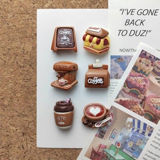 [Felt Board/cork Board Pushpin] เครื่องบดกาแฟกาแฟลาเต้ Pushp…