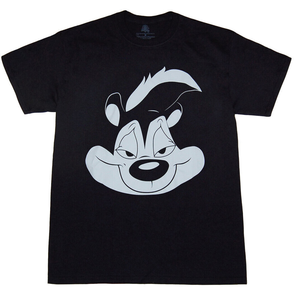 ใหม่ เสื้อยืด Looney Tunes Pepe Le Pew