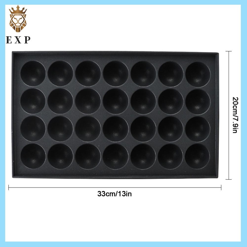 [explosion1.th] กระทะทาโกะยากิอลูมิเนียม ไม่ติดอเนกประสงค์ เครื่องทําทาโกะยากิ เครื่องมืออบทําอาหาร - รูปที่ 6