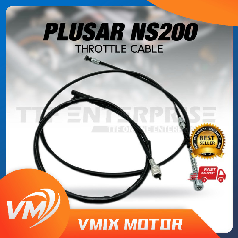 MODENAS PULSAR NS200 (PULSAR) สาย THROTTLE สายน้ํามัน สายน้ํามัน NS 200 NS200