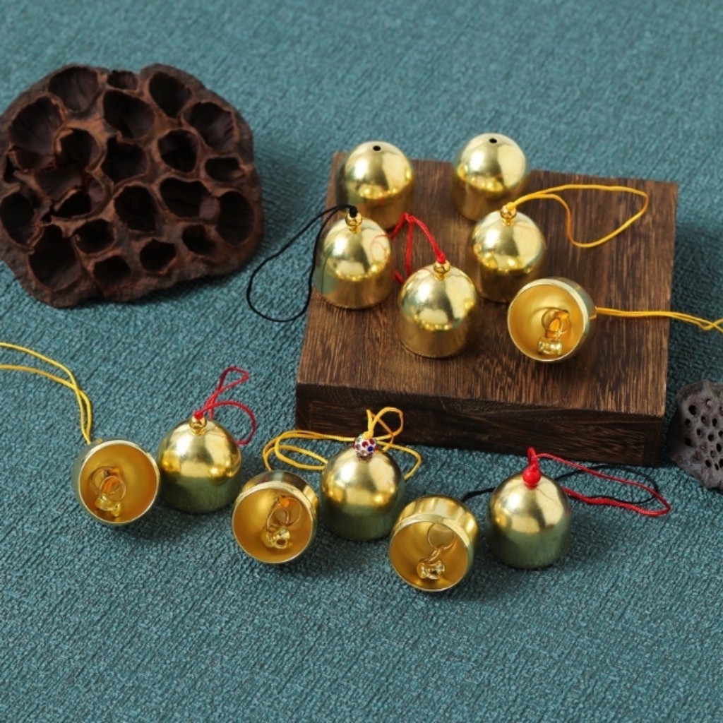 💕 กระดิ่ง ทองเหลือง กระดิ่งลม เรียกทรัพย์ เสริมดวง โชค ลาภ เงิน ทอง แก้ฮวงจุ้ย สะท้อนพลังด้านลบ 💕