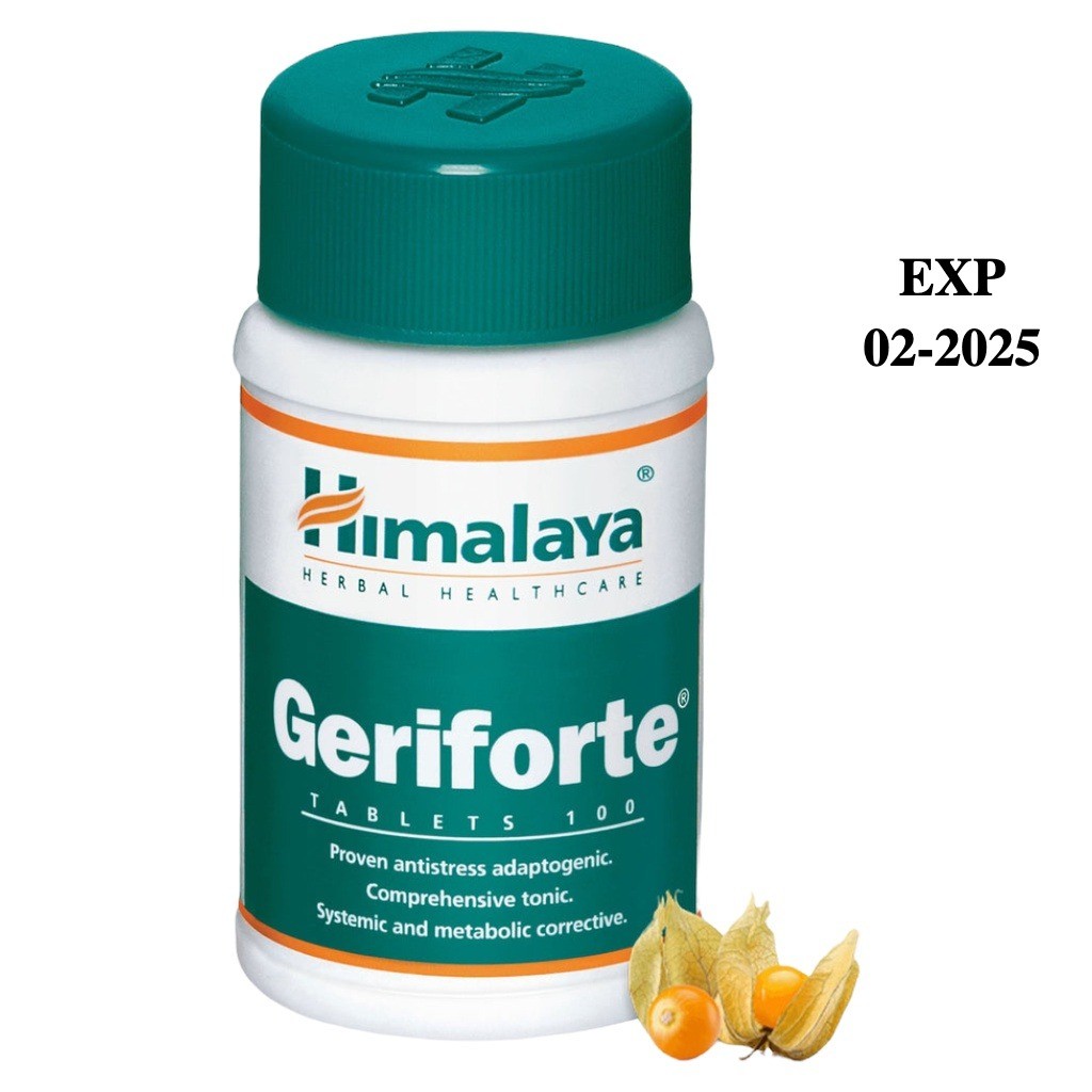 Himalaya Geriforte 100 เม็ด.