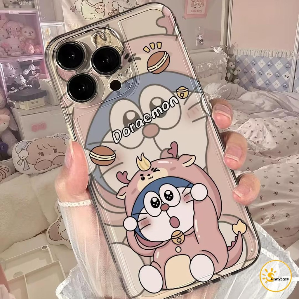 เคสนิ่มใสลายโดราเอมอนสุดน่ารัก ใช้ได้กับ Samsung A06 A15 A05 A05s A03s A54 A32 A55 A23 A12 A14 A24 M12 A50s A30s A21s