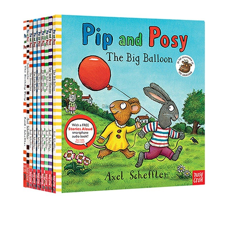 MooShi - Pip and Posy ชุด 9 เล่ม หนังสือนิทานภาษาอังกฤษ
