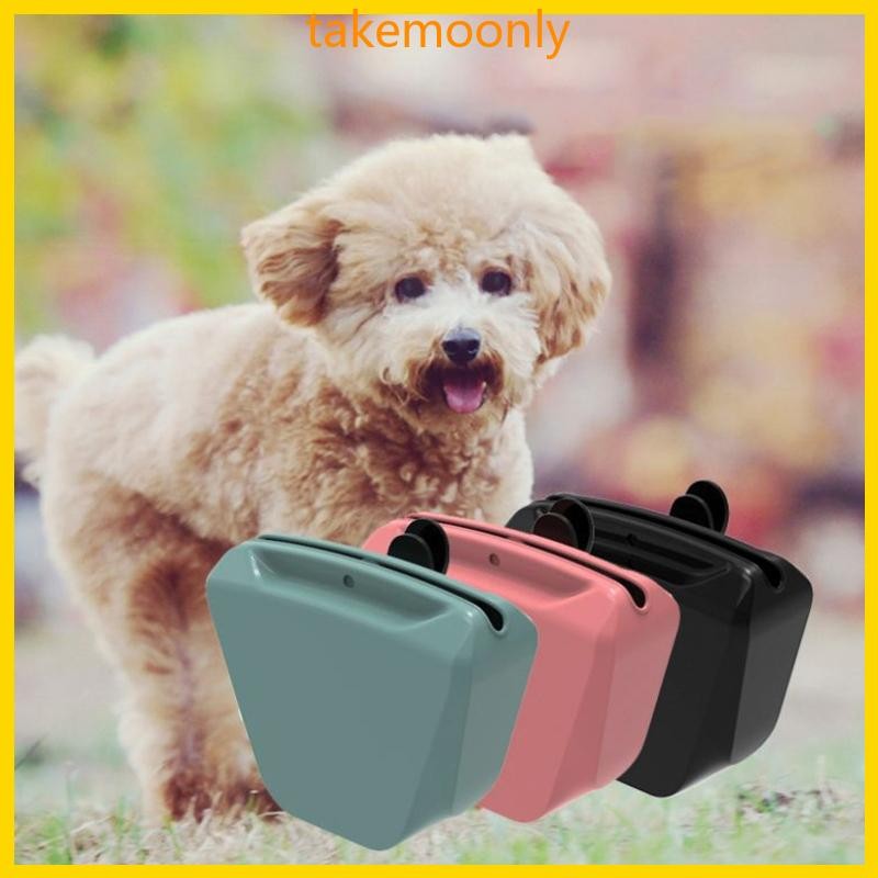 Tak Dog Treat Pouch Safe Silicone Puppy Training Bag for Carrying Kibble Snacks