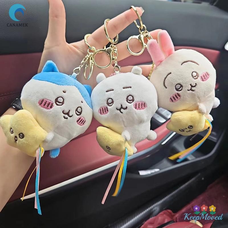 Keepmoving การ์ตูน Kawaii Chiikawa จี้ตกแต่งตุ๊กตาตุ๊กตาของเล่น Key Chain กระเป๋าจี้เครื่องประดับของเล่นเด็กของขวัญใหม่