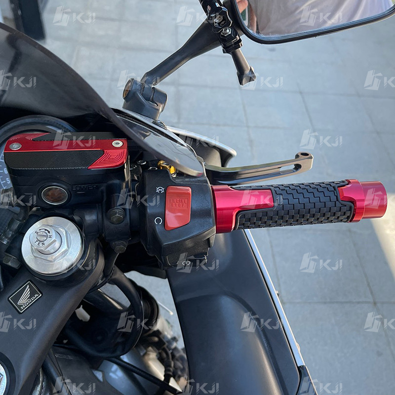 สําหรับ Honda GIORNO + 125 ยาง Hand Grips Non-Slip Handle คันเร่ง Grip ฝาครอบอุปกรณ์เสริมอะไหล่ - รูปที่ 7