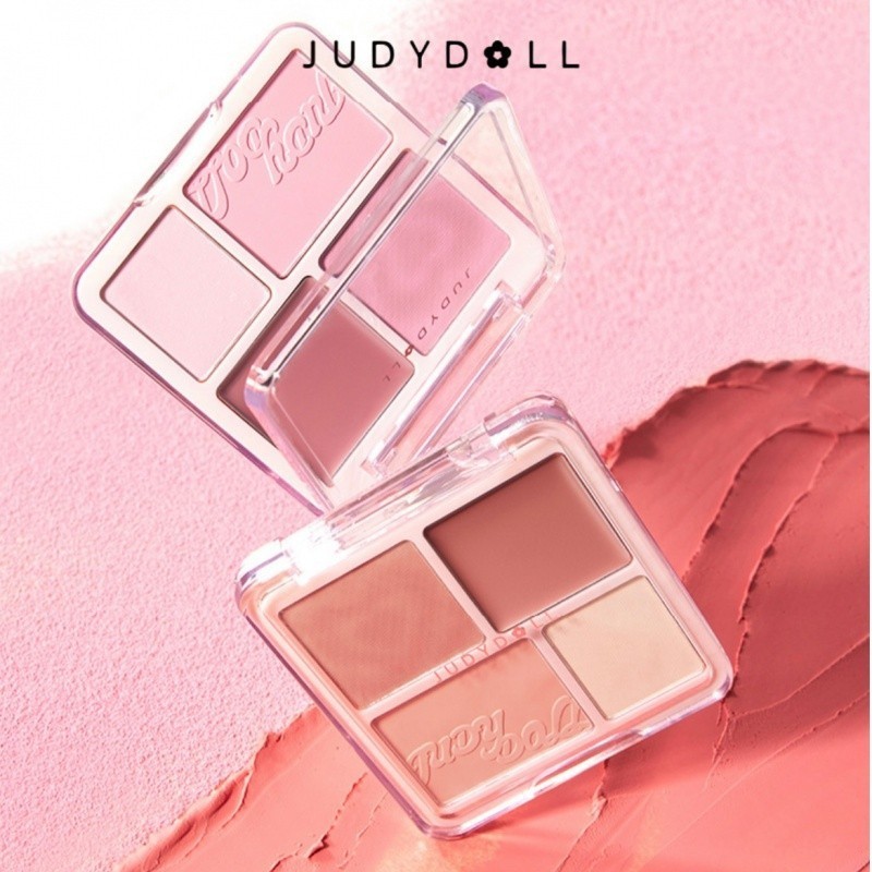 Judydoll บลัชออนแมท ไฮไลท์ แป้งครีม ขยายสี หน้ากระจ่างใส