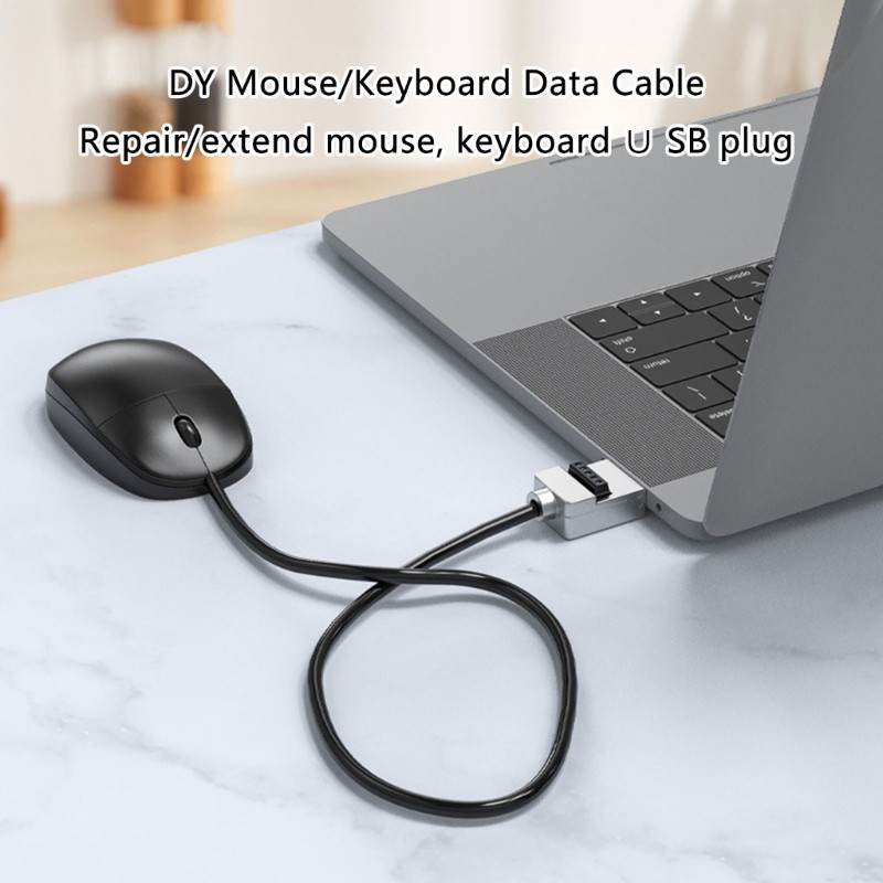 Waysle USB 2 0 ชายเทอร์มินัล USB Turn Terminal ปลั๊กเชื่อมปลั๊ก USB ขั้วต่อชาย