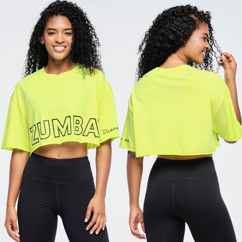 [zumba แขนสั้น] zumba zumba ชุดออกกําลังกายกีฬาลําลองเต้นรําผ้าฝ้ายแขนสั้นหลวมเสื้อยืด 130