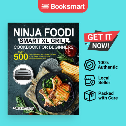 Ninja Foodi Smart XL Grill Cookbook สําหรับผู้เริ่มต้น - ปกอ่อน - อังกฤษ - 9781637331170