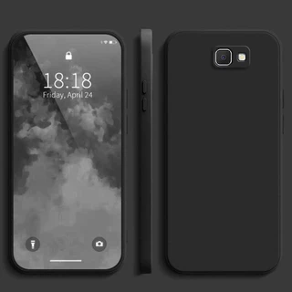 เคส Samsung J7 Prime สีทึบ Samsung J7 Prime เคสซิลิโคนป้องกันการตกสีธรรมดาเรียบง่าย YT