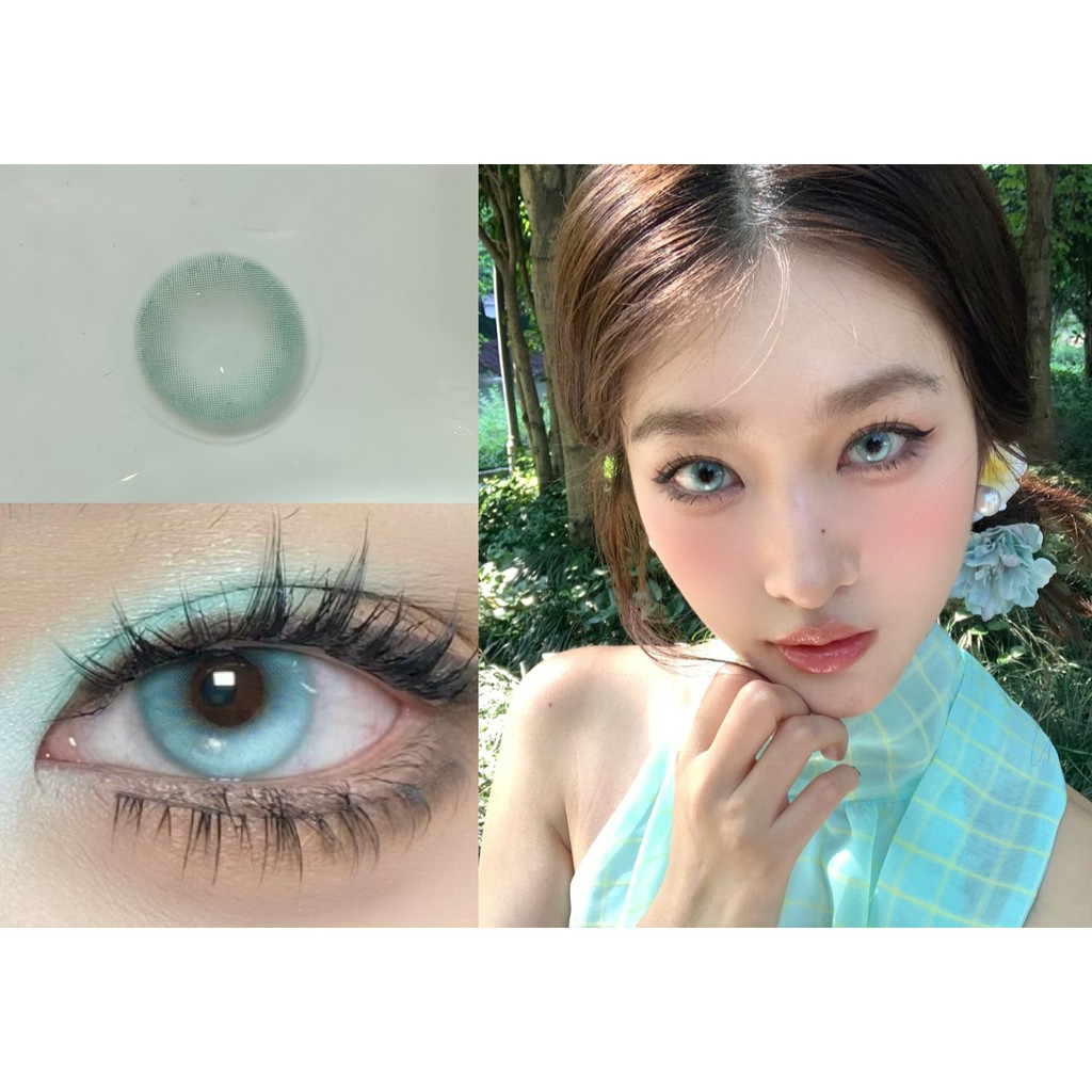 (2024.Oct.6th)bclv Series,Xiyou Brand ,14.20mm,(เกรด 0-8.00), คอนแทคเลนส์ 6 เดือนใช้(สีเขียว)