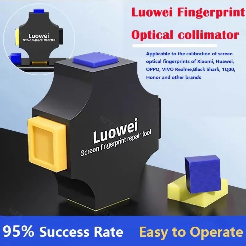 Luowei Optical ลายนิ้วมือ Calibrator รุ่นปรับปรุงสําหรับ Huawei Samsung Xiaomi OPPO VIVO Android โทรศัพท์ซ่อมเครื่องมือ