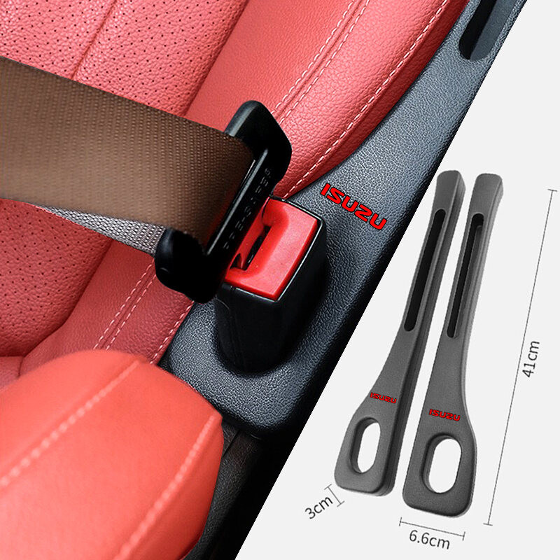 Car Seat Side Gap Filler Black Slot Cards Seat Gap Plug Strip ป้องกันไม่ให้สิ่ง Dropping เข้ากันได้กับ Isuzu D-max Mu-x Panther Wizard Rodeo Stylus Jim