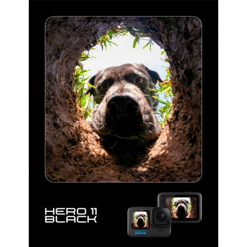โกโปร กล้อง GOPRO สีดำ รุ่น HERO 11 GOPRO HERO 11 BLACK Leveraging the GP2 processor thumbnail 8