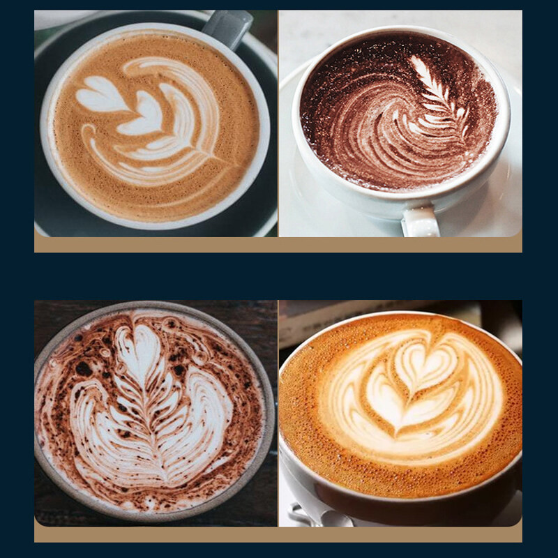 จัดส่งที่รวดเร็ว!ถ้วยลาเต้อาร์ตสแตนเลสใหม่มีความจุมากและทนทาน - รูปที่ 5