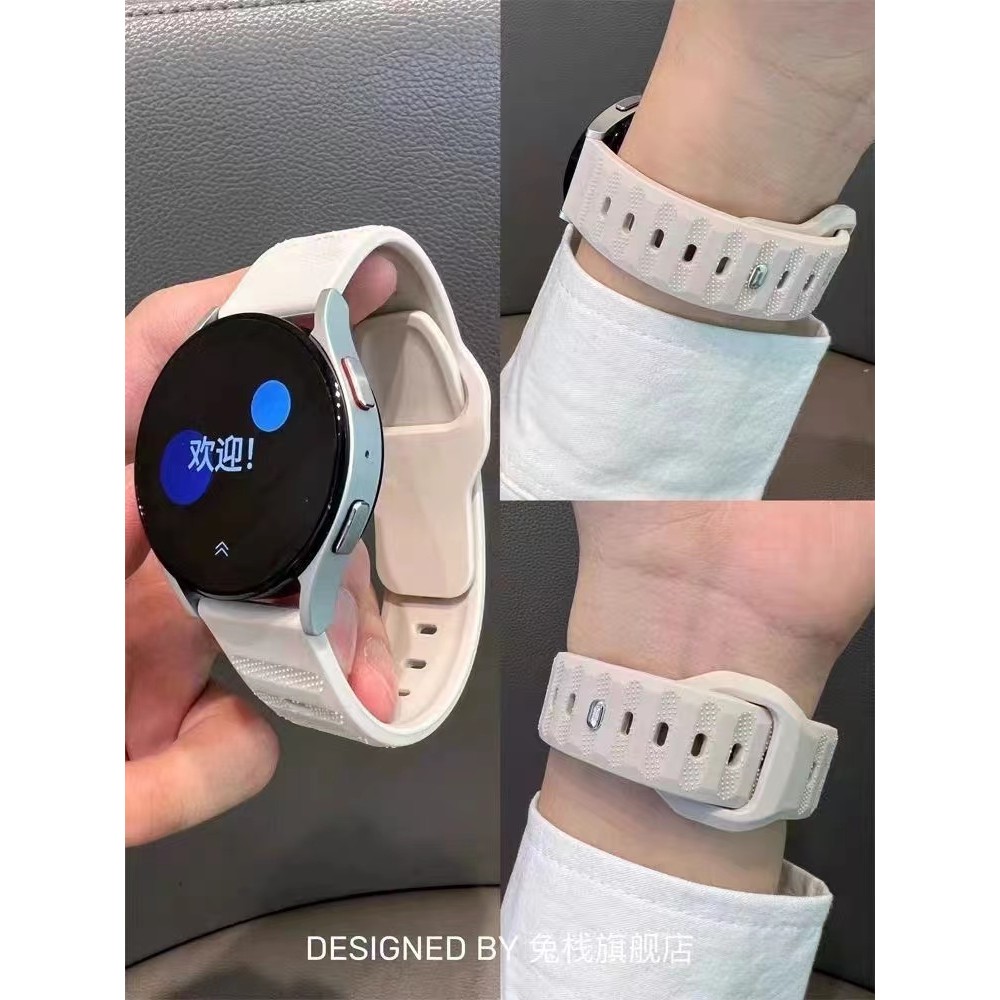 สายนาฬิกาผูหญิงซิลิโคนGarmin venu2venu3 venu SQ2 forerunner245 165 255 265 158 55ลายจุดสาย20mm22mm