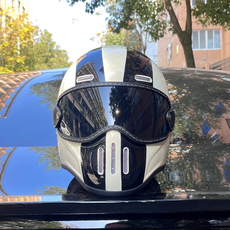 ORZ NEW Motorcycle FBR Full Face Retro Helmet Tokyo Style Motorcycle Casco Moto Japan TT Helmets Fib