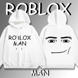 2024 ใหม่ Hoodie Unisex เสื้อคลุม พิมพ์ลาย Roblox Man Face Game สําหรับผู้ชาย T-shirt เป็นกลาง
