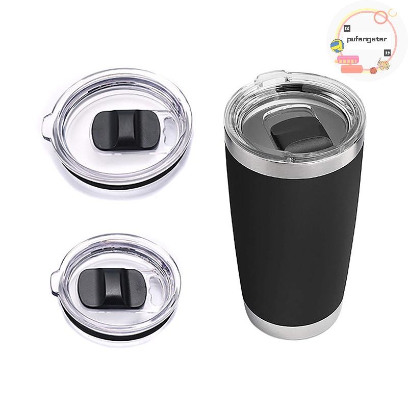 Pufangstar แก้วกาแฟฝาปิดถ้วยน้ําฝาปิดสําหรับ 20oz 30oz Thermo Tumbler ฝาครอบขวดรอบถ้วยพลาสติกฝาปิด TH
