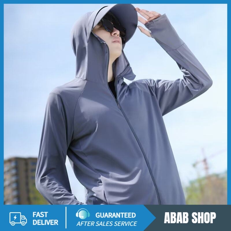 UPF50+ เสื้อแจ็กเก็ตกันแดด เสื้อแจ็คเก็ต ป้องกันรังสอัลตราไวโอ ป้องกันแดด ระบายอากาศได้ดี ใช้ได้ทั้งชายและหญิง