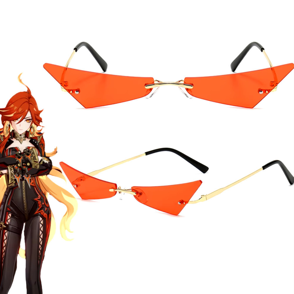 Genshin Impact cos แว่นกันแดด Mavuika