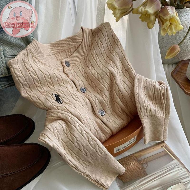 คาร์ดิแกนผู้หญิงย้อนยุค โบาย้อมเดี่ยว ทออย่างประณีต สไตล์ไทย