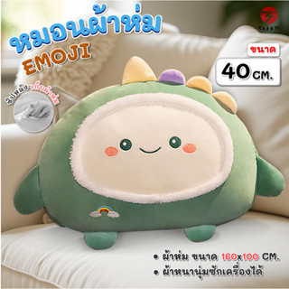 ตุ๊กตาหมอนผ้าห่ม ตุ๊กตาน่ารัก 40cm หมอนผ้าห่ม พร้อมผ้าห่มในต…